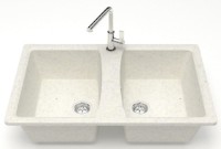 Кухонная мойка Marrbaxx Matte F026Q7 Cotton фото №2 — интернет-магазин Desire.md