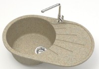 Кухонная мойка Marrbaxx Matte F110Q5 Sand фото №2 — интернет-магазин Desire.md