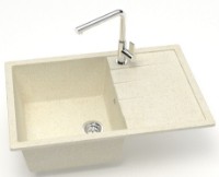 Кухонная мойка Marrbaxx Matte F161Q2 Beige фото №2 — интернет-магазин Desire.md