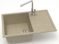 Кухонная мойка Marrbaxx Matte F161Q5 Sand фото №2 — интернет-магазин Desire.md
