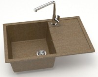 Кухонная мойка Marrbaxx Matte F161Q9 Terracotta фото №2 — интернет-магазин Desire.md