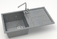 Кухонная мойка Marrbaxx Rony Z017Q8 Dark Gray фото №2 — интернет-магазин Desire.md