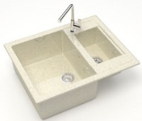 Кухонная мойка Marrbaxx Sandy Z019Q2 Beige фото №2 — интернет-магазин Desire.md