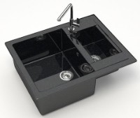 Кухонная мойка Marrbaxx Sandy Z019Q4 Black фото №2 — интернет-магазин Desire.md