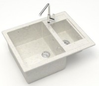 Кухонная мойка Marrbaxx Sandy Z019Q7 Cotton фото №2 — интернет-магазин Desire.md