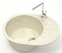 Chiuvetă de bucătărie Marrbaxx Taylor Z010Q2 Beige imaginea #2 — magazin online Desire.md