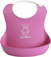 Set de baveți BabyBjorn Soft Bib Pink/Purple (046208A) imaginea #3 — magazin online Desire.md