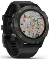 Смарт-часы Garmin fēnix 6 Sapphire Gray/Black (010-02158-11)
