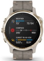 Smartwatch Garmin fēnix 6S Pro Sapphire Editions Light/Gold (010-02159-40)