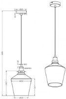 Люстра Trio Calais (304800142) фото №2 — интернет-магазин Desire.md