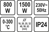 Aparat de sudat țevi din .plastic Sthor 78910 imaginea #4 — magazin online Desire.md