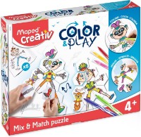Раскраска Maped Creativ Color & Play Mi x &Match