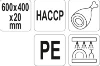 Tocător Yato 60х40х2 cm Brown YG-02185 imaginea #3 — magazin online Desire.md