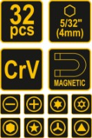 Set șurubelinițe Vorel 64384 imaginea #3 — magazin online Desire.md