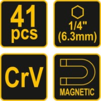 Set capete și biți Vorel 64385 imaginea #4 — magazin online Desire.md