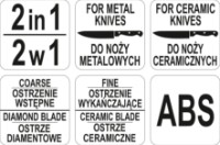 Точилка для ножей Yato YG-02353 фото №4 — интернет-магазин Desire.md