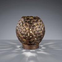 Настольная лампа Trio Frieda Copper (502200162) фото №3 — интернет-магазин Desire.md