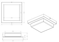 Потолочный светильник Trio Sam (680611206) фото №2 — интернет-магазин Desire.md
