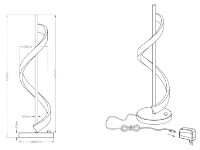 Veioză birou Trio Sydney (572910106) imaginea #2 — magazin online Desire.md