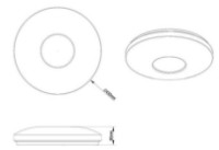 Потолочный светильник Trio Congress (658412601) фото №3 — интернет-магазин Desire.md