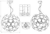Lustră Trio Discalgo (309900631) imaginea #2 — magazin online Desire.md