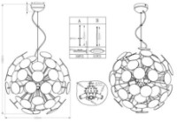 Люстра Trio Discalgo (309900632) фото №3 — интернет-магазин Desire.md