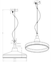Люстра Trio Dover (304900142) фото №3 — интернет-магазин Desire.md