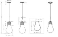 Lustră Trio Edison II (3401011-07) imaginea #2 — magazin online Desire.md