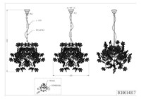 Lustră Trio Flower (R10014017) imaginea #2 — magazin online Desire.md