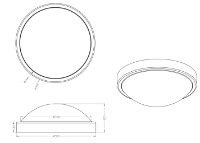 Потолочный светильник Trio Gian (680511806) фото №3 — интернет-магазин Desire.md