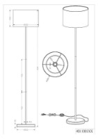 Lampadar Trio Hotel (401100102) imaginea #2 — magazin online Desire.md