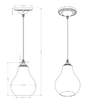 Lustră Trio Jasmin (303700104) imaginea #3 — magazin online Desire.md