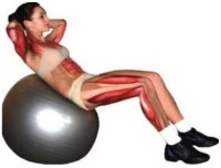 Mingea fitness Insportline d=85cm (3912) imaginea #3 — magazin online Desire.md