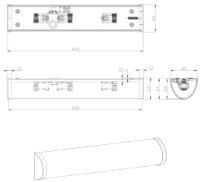 Candelabru de perete Trio Xavi (2803031-06) imaginea #2 — magazin online Desire.md