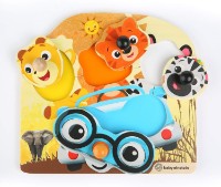 Развивающий набор Hape Safari Faces (11654) фото №2 — интернет-магазин Desire.md