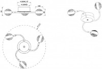 Люстра Trio Portos (671210306) фото №2 — интернет-магазин Desire.md