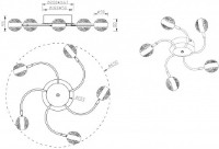 Lustră Trio Portos (671210506) imaginea #2 — magazin online Desire.md