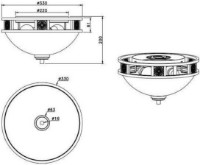Plafonieră Trio Quinta (608100224) imaginea #2 — magazin online Desire.md