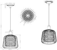 Lustră Trio Sanna (300900101) imaginea #2 — magazin online Desire.md