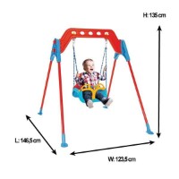 Детские качели Pilsan Metal Frame Swing (07968) фото №2 — интернет-магазин Desire.md