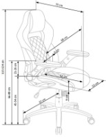 Офисное кресло Halmar Sonic фото №5 — интернет-магазин Desire.md