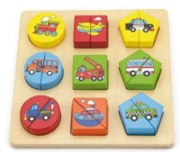 Пазл Viga 24 Shape Block Puzzle — Cars (659586) фото №2 — интернет-магазин Desire.md