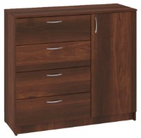 Comodă Пехотин K-4+1 Орех