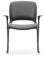 Scaun de birou Deco Neo Black Grey imaginea #2 — magazin online Desire.md