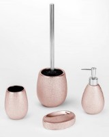 Стакан для зубных щёток Testrut (128249) Pink/Gold фото №2 — интернет-магазин Desire.md