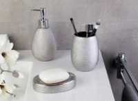 Стакан для зубных щёток Testrut (129121) Silver фото №2 — интернет-магазин Desire.md