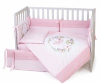 Lenjerie de pat pentru copii Veres Flamingo Pink (217.01)  