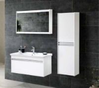 Dulap cu oglindă Martat Teos 80 White (11952) imaginea #2 — magazin online Desire.md