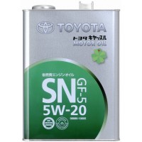 Моторное масло Toyota Castle Motor Oil 5W-20 SN 4L