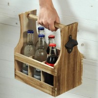 Держатель для бутылок Kesper Wood (69266) фото №3 — интернет-магазин Desire.md